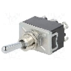 Intrerupator basculant, 2 pozitii, mod comutare ON-ON, DPDT, PANASONIC - T210NULCSAFJ