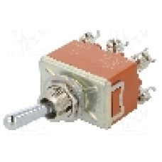 Intrerupator basculant, 2 pozitii, mod comutare ON-(ON), DPDT, PANASONIC - T215RSULCSAFJ