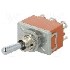 Intrerupator basculant, 2 pozitii, mod comutare ON-(ON), DPDT, PANASONIC - T215RULCSAFJ