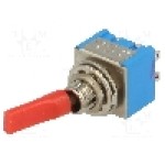 Intrerupator basculant, 2 pozitii, mod comutare ON-ON, DPDT, {{Producator}} - TSM202E1 Intrerupator basculant, 2 pozitii, mod comutare ON-ON, DPDT, {{Producator}} - TSM202E1