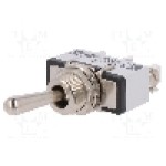 Intrerupator basculant, 2 pozitii, mod comutare ON-ON, SPDT, APEM - 636H Intrerupator basculant, 2 pozitii, mod comutare ON-ON, SPDT, APEM - 636H