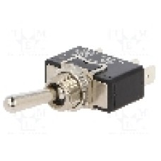 Intrerupator basculant, 2 pozitii, mod comutare ON-ON, SPDT, BULGIN - C3910BA