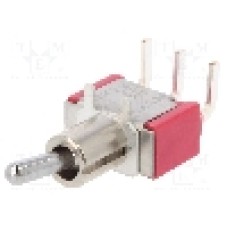 Intrerupator basculant, 2 pozitii, mod comutare ON-ON, SPDT, C&K - 7101MD9AQE