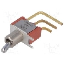 Intrerupator basculant, 2 pozitii, mod comutare ON-ON, SPDT, C&K - 7101MD9AV2BE