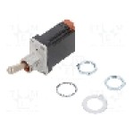 Intrerupator basculant, 2 pozitii, mod comutare ON-ON, SPDT, HONEYWELL - 101TL2-3