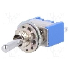 Intrerupator basculant, 2 pozitii, mod comutare ON-ON, SPDT, MIYAMA - MS-500A-B