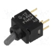 Intrerupator basculant, 2 pozitii, mod comutare ON-ON, SPDT, NKK SWITCHES - G12AP Intrerupator basculant, 2 pozitii, mod comutare ON-ON, SPDT, NKK SWITCHES - G12AP