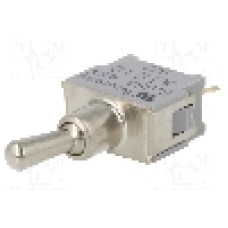 Intrerupator basculant, 2 pozitii, mod comutare ON-ON, SPDT, Nidec Copal Electronics - ATE1D-2M3-10-Z Intrerupator basculant, 2 pozitii, mod comutare ON-ON, SPDT, Nidec Copal Electronics - ATE1D-2M3-10-Z