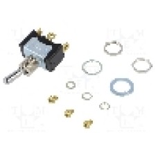 Intrerupator basculant, 2 pozitii, mod comutare ON-ON, SPDT, Nidec Copal Electronics - ET115D10-Z