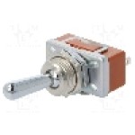 Intrerupator basculant, 2 pozitii, mod comutare ON-ON, SPDT, PANASONIC - T106DFJ