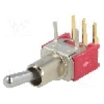 Intrerupator basculant, 2 pozitii, mod comutare ON-ON, SPDT, SALECOM ELECTRONICS - SKS06LP Intrerupator basculant, 2 pozitii, mod comutare ON-ON, SPDT, SALECOM ELECTRONICS - SKS06LP