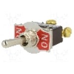 Intrerupator basculant, 2 pozitii, mod comutare ON-ON, SPDT, SCI - R13-29C-07-HPH Intrerupator basculant, 2 pozitii, mod comutare ON-ON, SPDT, SCI - R13-29C-07-HPH