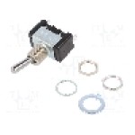 Intrerupator basculant, 2 pozitii, mod comutare ON-ON, SPST, Nidec Copal Electronics - ET120A12-Z Intrerupator basculant, 2 pozitii, mod comutare ON-ON, SPST, Nidec Copal Electronics - ET120A12-Z
