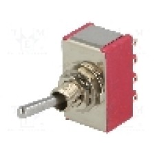 Intrerupator basculant, 3 pozitii, mod comutare ON-OFF-ON, 4P3T, IC SWITCHES - IC4201T1B1M1QE Intrerupator basculant, 3 pozitii, mod comutare ON-OFF-ON, 4P3T, IC SWITCHES - IC4201T1B1M1QE