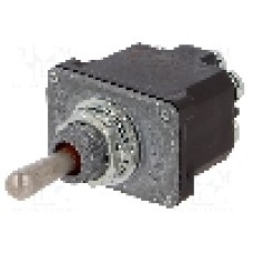 Intrerupator basculant, 3 pozitii, mod comutare (ON)-OFF-(ON), DP3T, HONEYWELL - 2NT1-7