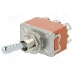 Intrerupator basculant, 3 pozitii, mod comutare ON-OFF-ON, DP3T, PANASONIC - T215PULCSAFJ Intrerupator basculant, 3 pozitii, mod comutare ON-OFF-ON, DP3T, PANASONIC - T215PULCSAFJ