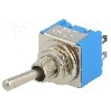 Intrerupator basculant, 3 pozitii, mod comutare ON-OFF-ON, DP3T, {{Producator}} - 