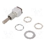 Intrerupator basculant, 3 pozitii, mod comutare (ON)-OFF-(ON), DPDT, HONEYWELL - 12TW1-7