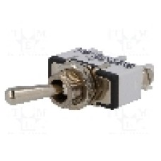 Intrerupator basculant, 3 pozitii, mod comutare ON-OFF-ON, SP3T, APEM - 639H