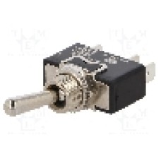 Intrerupator basculant, 3 pozitii, mod comutare ON-OFF-ON, SP3T, BULGIN - C3920BA