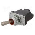 Intrerupator basculant, 3 pozitii, mod comutare (ON)-OFF-ON, SP3T, HONEYWELL - 1NT1-5 Intrerupator basculant, 3 pozitii, mod comutare (ON)-OFF-ON, SP3T, HONEYWELL - 1NT1-5