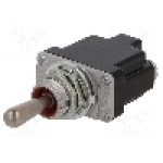 Intrerupator basculant, 3 pozitii, mod comutare (ON)-OFF-(ON), SP3T, HONEYWELL - 1TL1-7