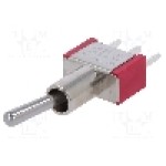 Intrerupator basculant, 3 pozitii, mod comutare ON-OFF-ON, SP3T, IC SWITCHES - IC1201T1B2M2QE Intrerupator basculant, 3 pozitii, mod comutare ON-OFF-ON, SP3T, IC SWITCHES - IC1201T1B2M2QE