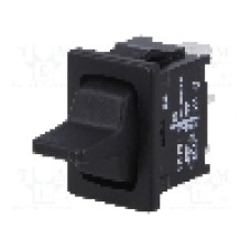 Intrerupator basculant, 3 pozitii, mod comutare ON-OFF-ON, SP3T, Marquardt - 1818.1102