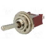 Intrerupator basculant, 3 pozitii, mod comutare ON-OFF-ON, SP3T, NINIGI - TSSM1032A1 Intrerupator basculant, 3 pozitii, mod comutare ON-OFF-ON, SP3T, NINIGI - TSSM1032A1