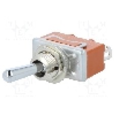 Intrerupator basculant, 3 pozitii, mod comutare ON-OFF-(ON), SP3T, PANASONIC - T115HAULCSAFJ