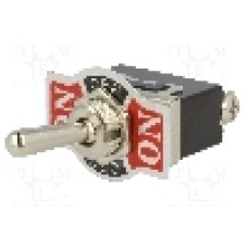 Intrerupator basculant, 3 pozitii, mod comutare ON-OFF-ON, SP3T, {{Producator}} - KN3(C)103AA3