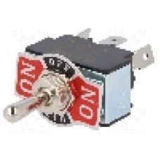 Intrerupator basculant, 3 pozitii, mod comutare ON-OFF-ON, SP3T, SCI - R13-28D-01-HPH