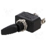 Intrerupator basculant, 3 pozitii, mod comutare ON-OFF-ON, SP3T, SCI - R13-416D2 Intrerupator basculant, 3 pozitii, mod comutare ON-OFF-ON, SP3T, SCI - R13-416D2