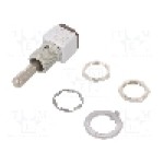 Intrerupator basculant, 3 pozitii, mod comutare ON-OFF-ON, SPDT, HONEYWELL - 11TW1-1