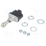 Intrerupator basculant, 3 pozitii, mod comutare ON-OFF-ON, SPDT, HONEYWELL - 1TL1-1A