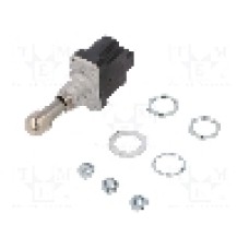 Intrerupator basculant, 3 pozitii, mod comutare (ON)-OFF-(ON), SPDT, HONEYWELL - 1TL1-7E