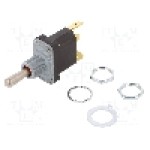 Intrerupator basculant, 3 pozitii, mod comutare ON-OFF-ON, SPDT, HONEYWELL - 31NT91-1