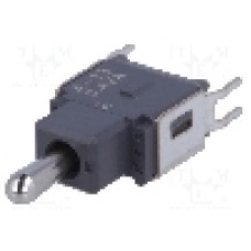 Intrerupator basculant, 3 pozitii, mod comutare ON-OFF-ON, SPDT, NKK SWITCHES - A13JB