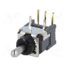 Intrerupator basculant, 3 pozitii, mod comutare ON-OFF-ON, SPDT, NKK SWITCHES - B13JH