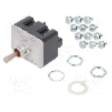 Intrerupator basculant, 3 pozitii, mod comutare (ON)-ON-(ON), 4PDT, HONEYWELL - 4TL1-72