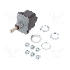 Intrerupator basculant, 3 pozitii, mod comutare ON-ON-ON, DP3T, HONEYWELL - 2NT1-12