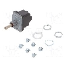 Intrerupator basculant, 3 pozitii, mod comutare (ON)-ON-(ON), DPDT, HONEYWELL - 2NT1-70