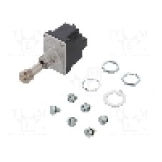 Intrerupator basculant, 3 pozitii, mod comutare ON-ON-ON, DPDT, HONEYWELL - 2TL1-12A