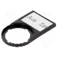 Cadru cu placuta descriptiva, EATON ELECTRIC - M22S-ST-D10