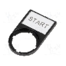 Cadru cu placuta descriptiva, EATON ELECTRIC - M22S-ST-GB1