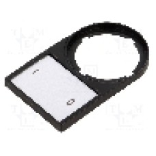 Cadru cu placuta descriptiva, EATON ELECTRIC - M22S-ST-X89