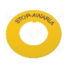 Inel plat de avertizare, PROMET - W0-P.?Ó?TE DR NAPIS STOP-AWARIA