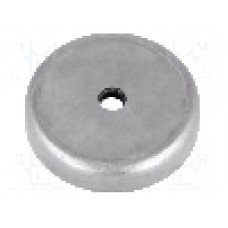 Magnet ferita (metal greu), 8mm, 40mm, ELESA+GANTER - GN 50.45-HF-40