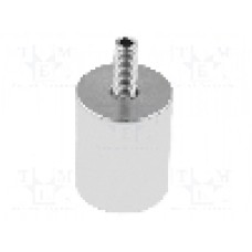 Magnet neodim, 20mm, 8mm, ELESA+GANTER - GN 52.4-ND-8-M3-E