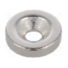 Magnet neodim, 3.5mm, 15mm, ELESA+GANTER - GN 55.1-ND-15-4.5-3.5